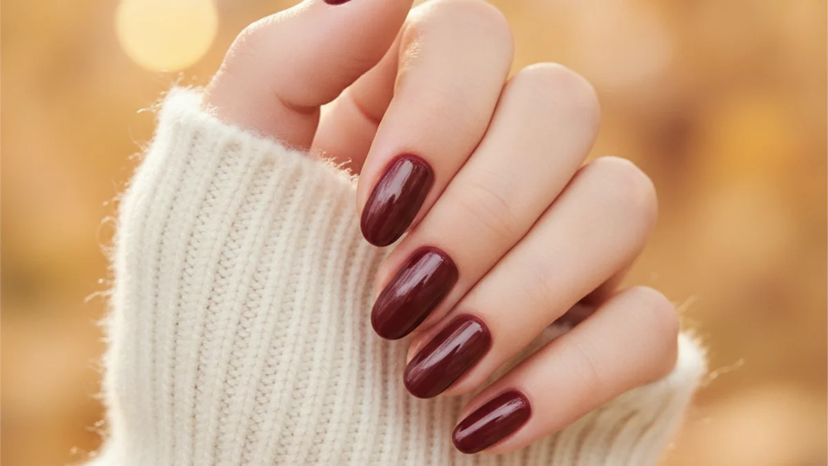 Bordeaux Nägel 2026: 10 Elegante Cherry Mocha & Weinrot Designs zum Verlieben